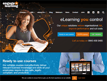 Tablet Screenshot of engageinlearning.com